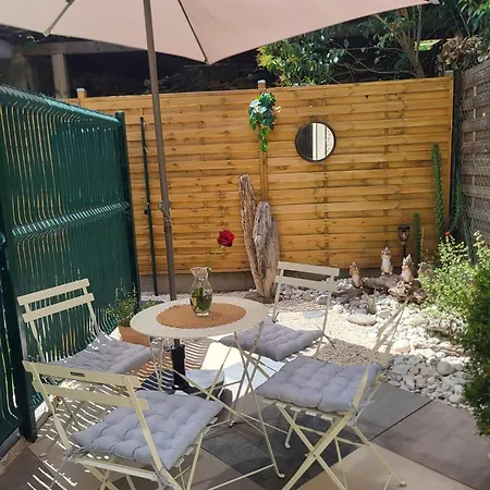 شقة Paisible T2 Climatise Avec Jardinet *